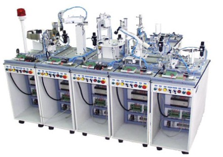 MPS機電氣模塊化制造生產(chǎn)物流加工教學培訓模擬系統(tǒng) MPS機電氣模塊化制造生產(chǎn)物流加工教學培訓模擬系統(tǒng)